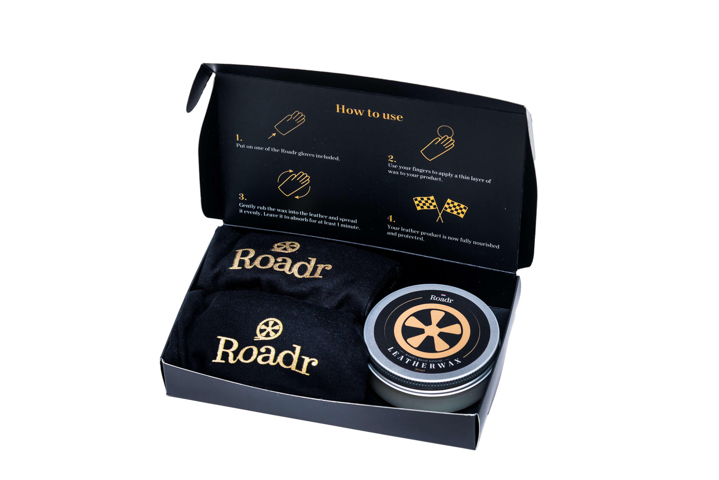 Roadr Leather gloves Care Kit