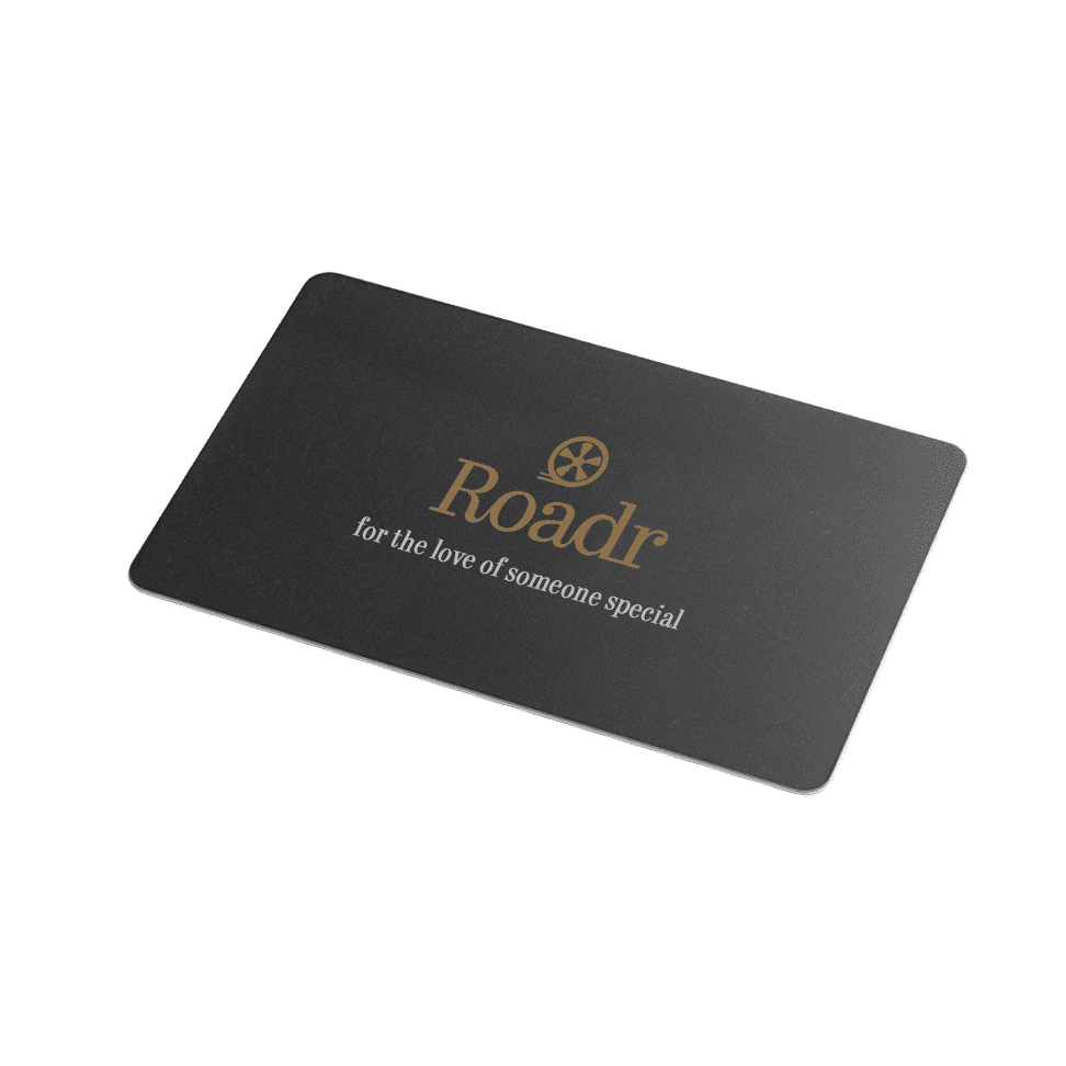 Classic leather driving gloves gift card